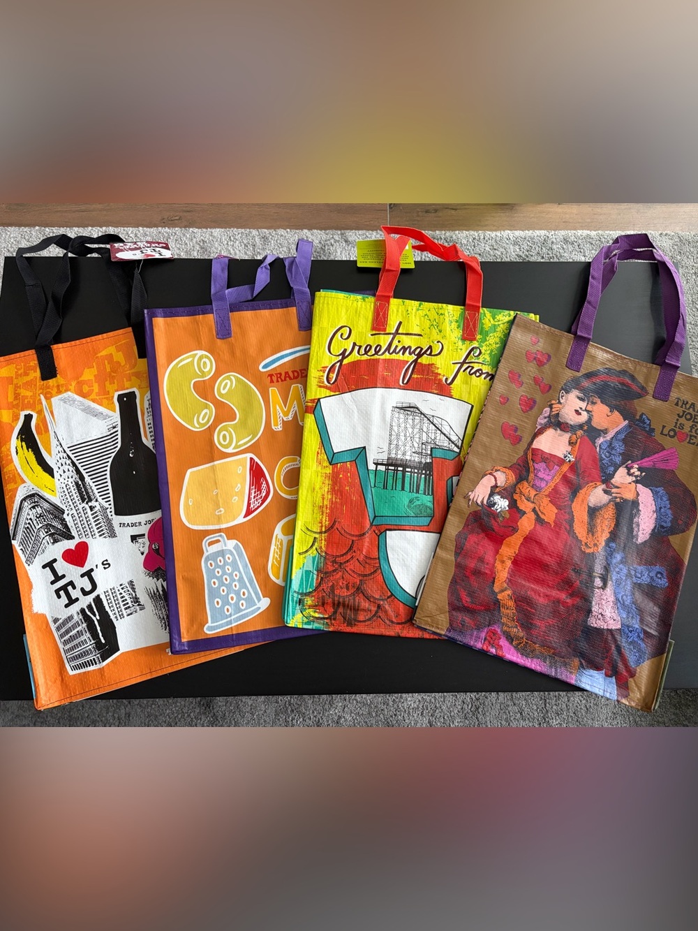 Trader Joe’s 100% reusable polypropylene bags